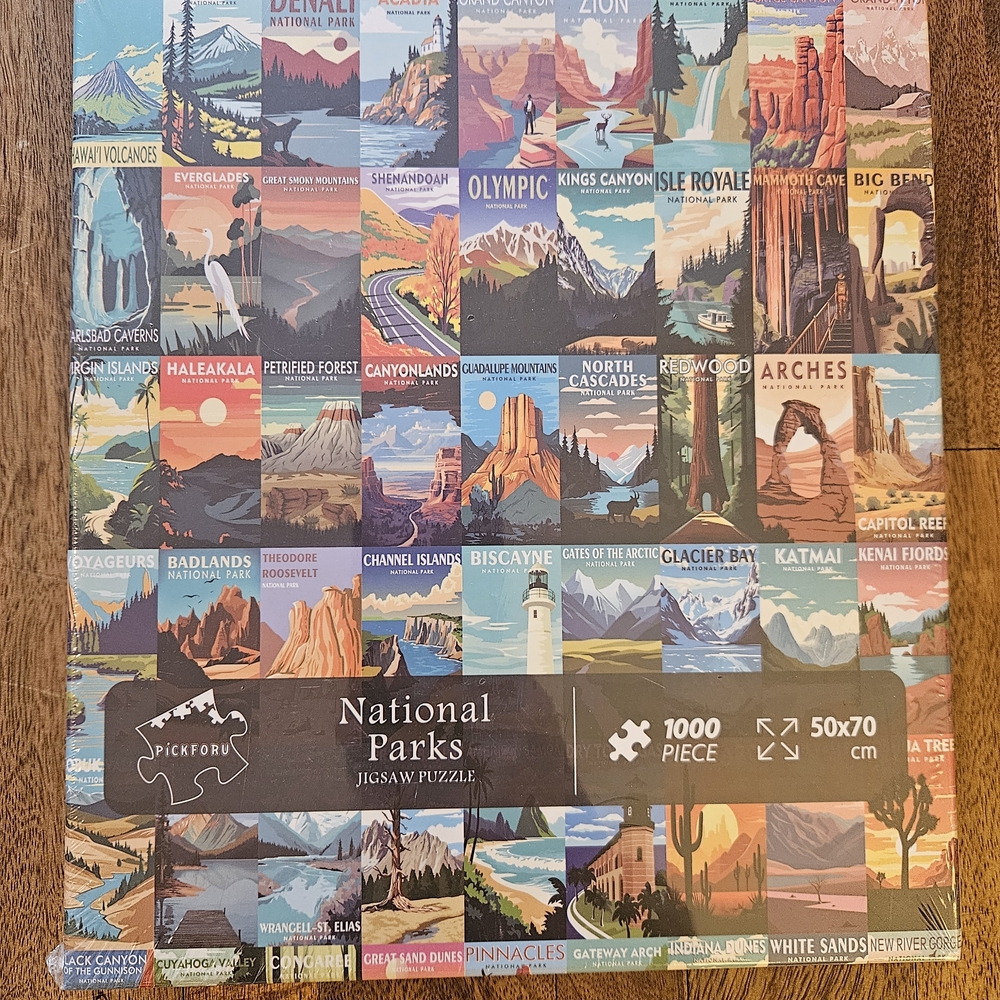 National Parks Jigsaw Puzzle - 1000 Pieces